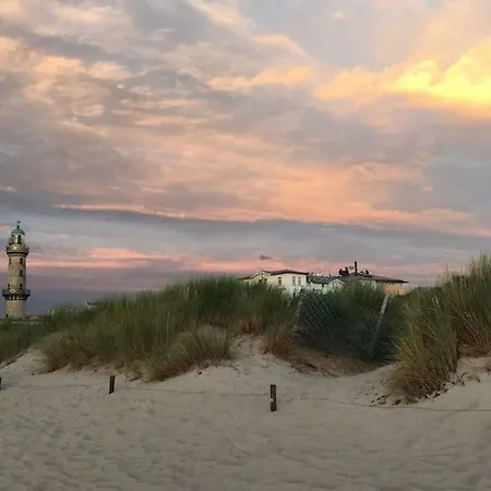 Surfkajuete - Ferienwohnung In Warnemuende Rostock Zewnętrze zdjęcie