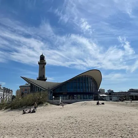 Surfkajuete - Ferienwohnung In Warnemuende Rostock Zewnętrze zdjęcie